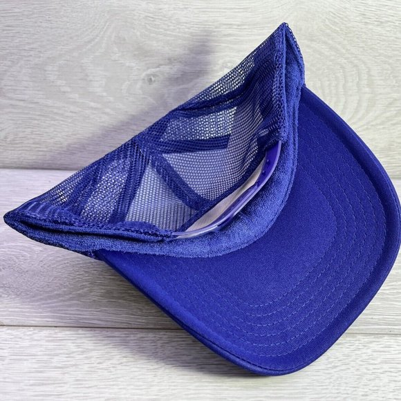 VINTAGE KANSAS CITY ROYALS TRUCKER HAT / 4.99 SHIPPING - Picture 2 of 2